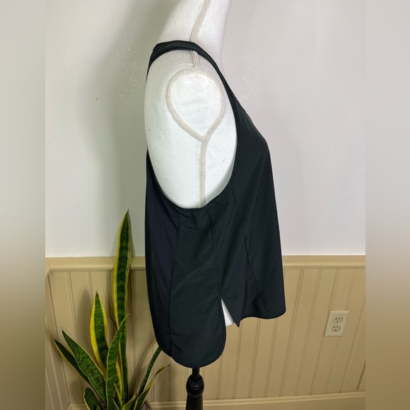 Lululemon Love Pleated Tank Top Black ~10 Racerback Relaxed Fit Yoga Loungewear - Picture 8 of 12